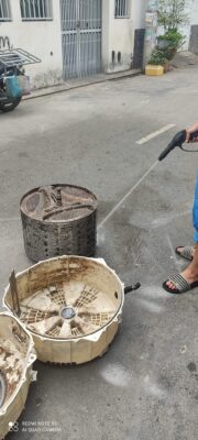 vệ sinh máy giặt